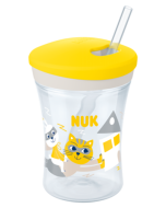 NUK Action Cup 230ml with drinking straw