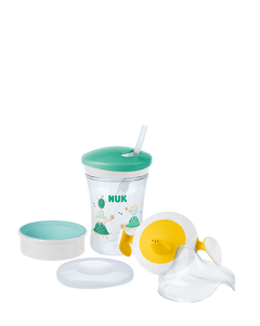 Set Căni Evolution All-in-1 NUK, 230 ml, 6 luni+