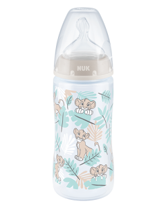 NUK Disney The Lion King First Choice Plus Baby Bottle 300ml with Temperature Control