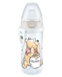 Cana Active Disney Winnie the Pooh NUK cu tetină, 300 ml, 12 luni+