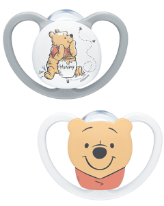 NUK Disney Winnie the Pooh Space Silicone Soother