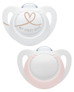 NUK Star Silicone Soother 0-2 months