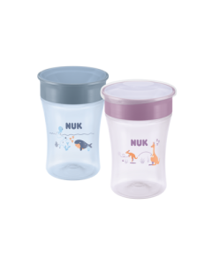 NUK First Choice Learner Cup Magic 2-Pack 230ml